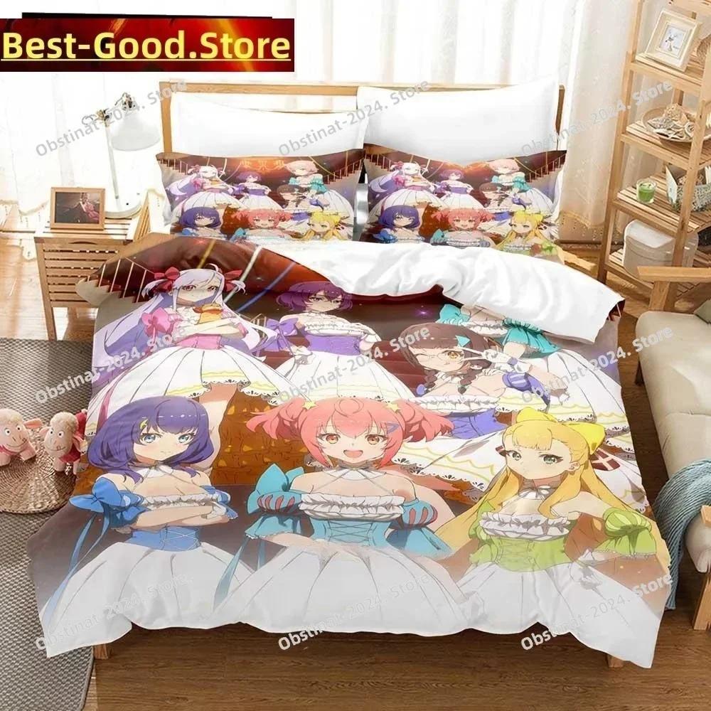 3D Anime Kawaii Girl World Dai Star Bedding Set Printed single Comforter Quilt Duvet Cover Pillow Case 3 Pieces Kids Adult Size