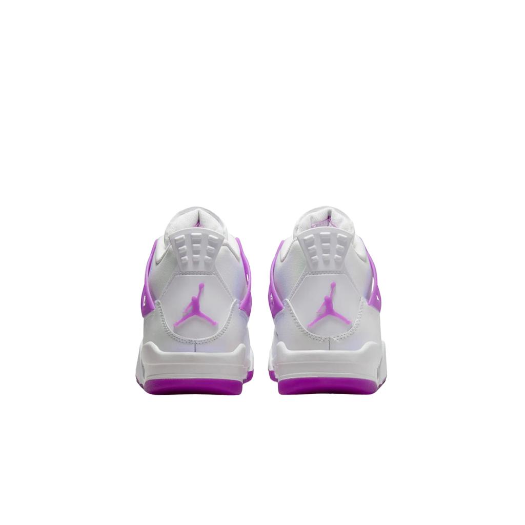 Air Jordan 4 Retro GS Hyper Violet Kids Sneakers White FQ1314-151