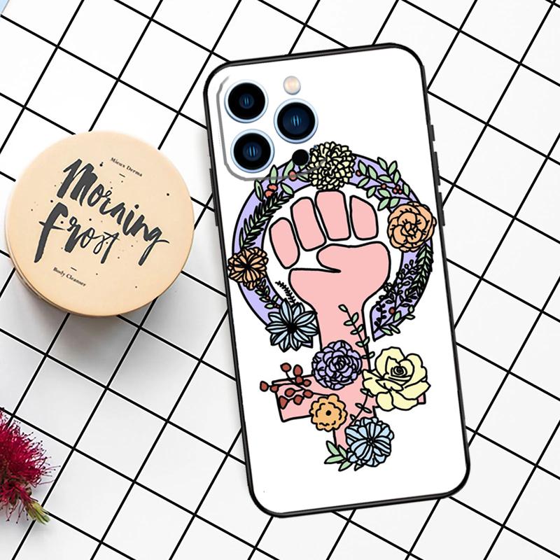 Feminist Feminism Case For iPhone 11 12 13 14 16 15 Pro Max 7 8 Plus 12 13 Mini XS MAX X XR Cover Coque