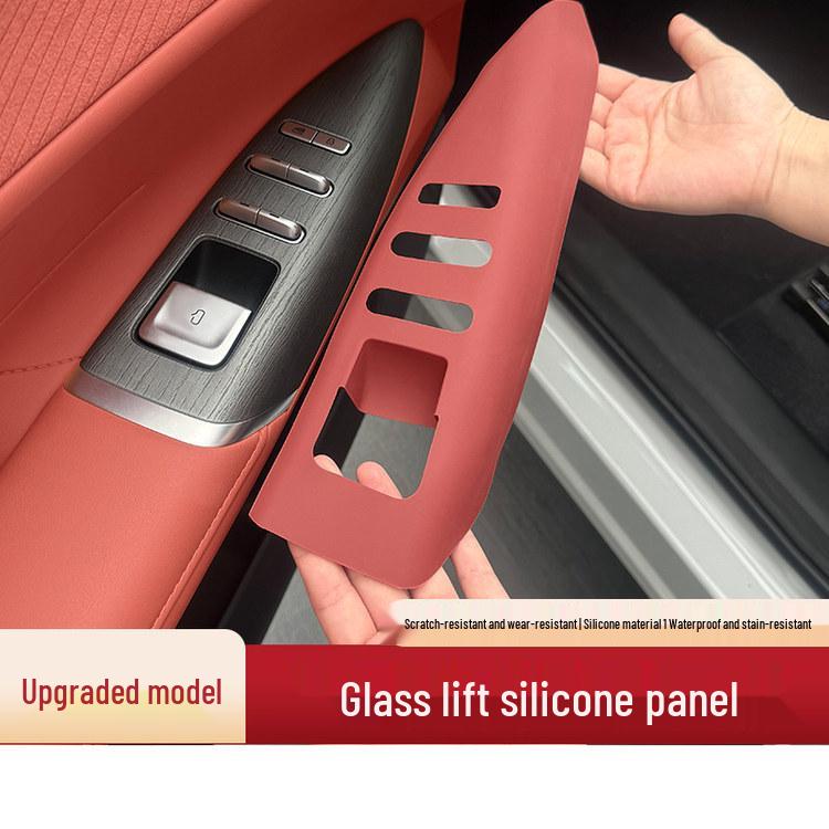 Changan CS75plus HEV Center Console Silicone Gear Shift Protective Pad - Blue Whale Edition