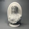 Het Gesluierde Meisje Gipsen Beeldje Ambachten Bureau Decoratie Ornamenten Creatief Kunstwerk Karakters Beeldhouwwerk Kamer Esthetische Decoratie