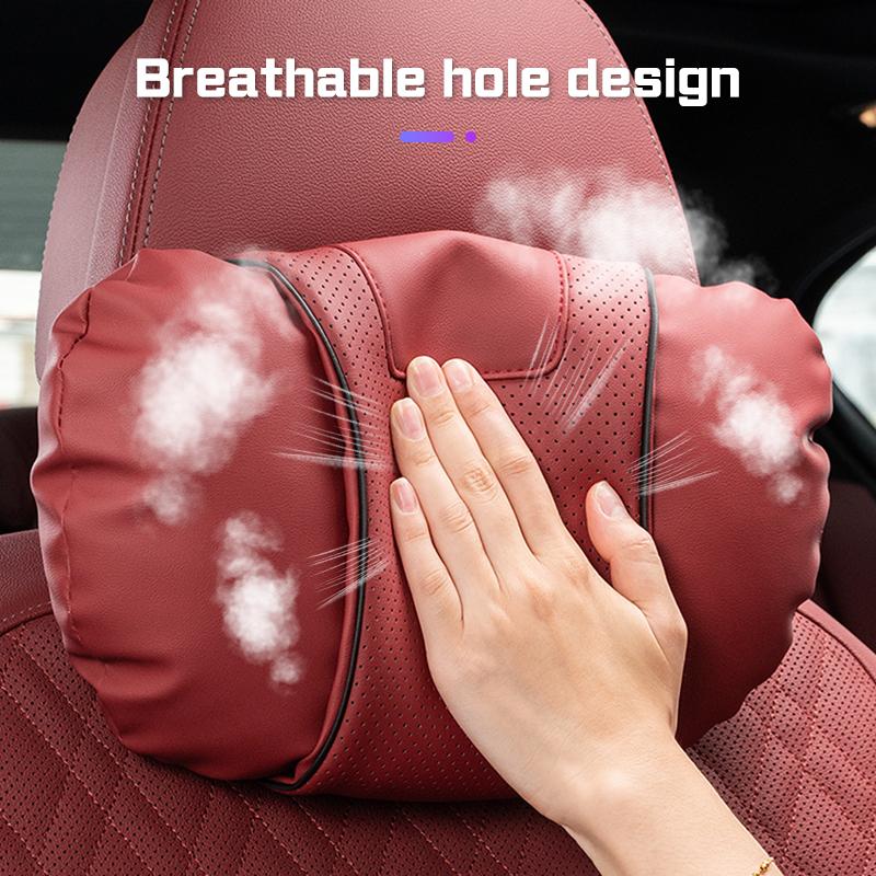 Car Neck Pillow Seat Headrest Lumbar Spine Protect For Hyundai I20 I30 Ix35 ix45 I40 KONA Encino Solaris Azera Accent Santa Fe