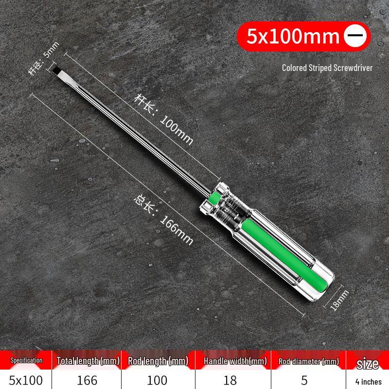 Shengda Strong Magnetic Torx and Phillips Screwdriver Set with Crystal Clear Handles
