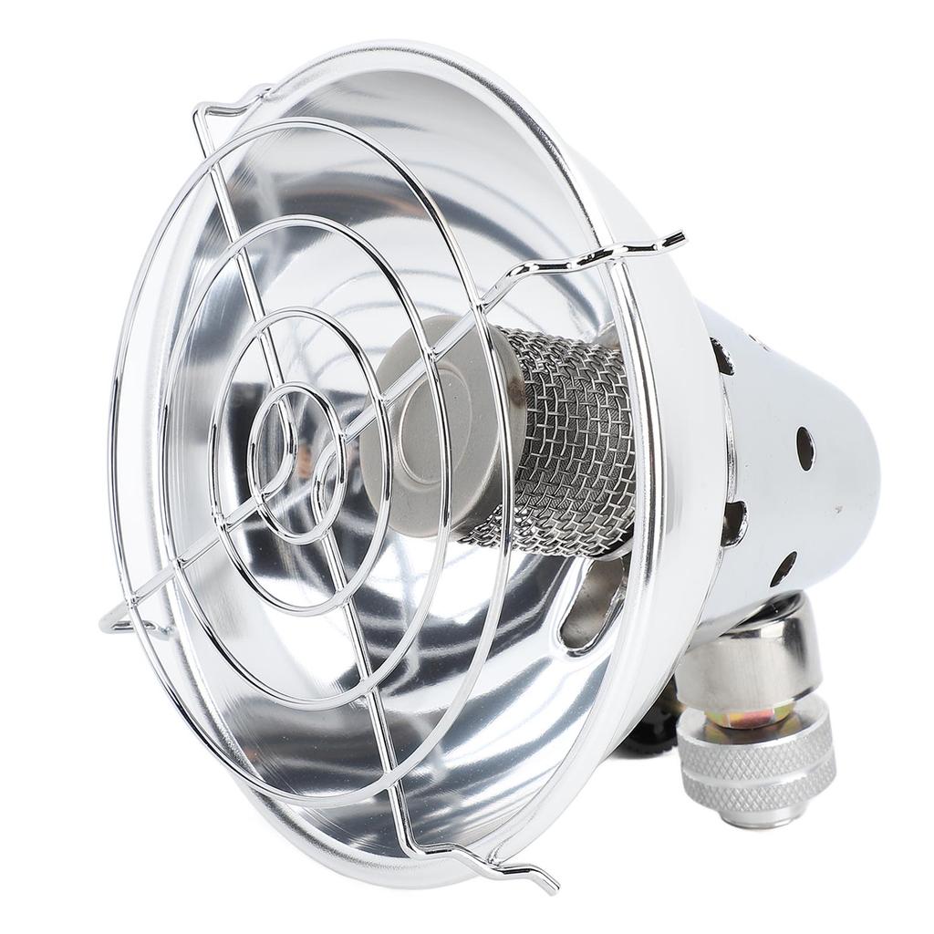 Portable Gas Heater Rapid Warming Adjustable Firepower Mini Gas Tank Heater for Camping Barbecue