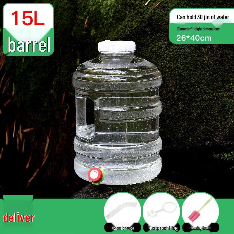 Outdoor Transparent PC Water Storage Bucket