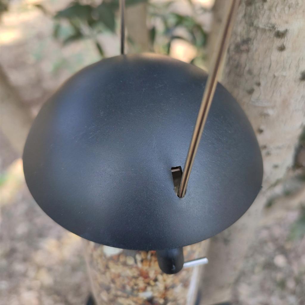 Hanging Wild Bird Seed Feeder Bird Food Dispender Feeding Tool Outdoor Garden Yard Outside Decor