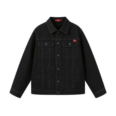 Dickies 100th Anniversary Limited American Classic Street Work Denim Button-Down Collar Drop Shoulder Heavy-Duty Jacket Unisex Jackets DKU261MWJ030