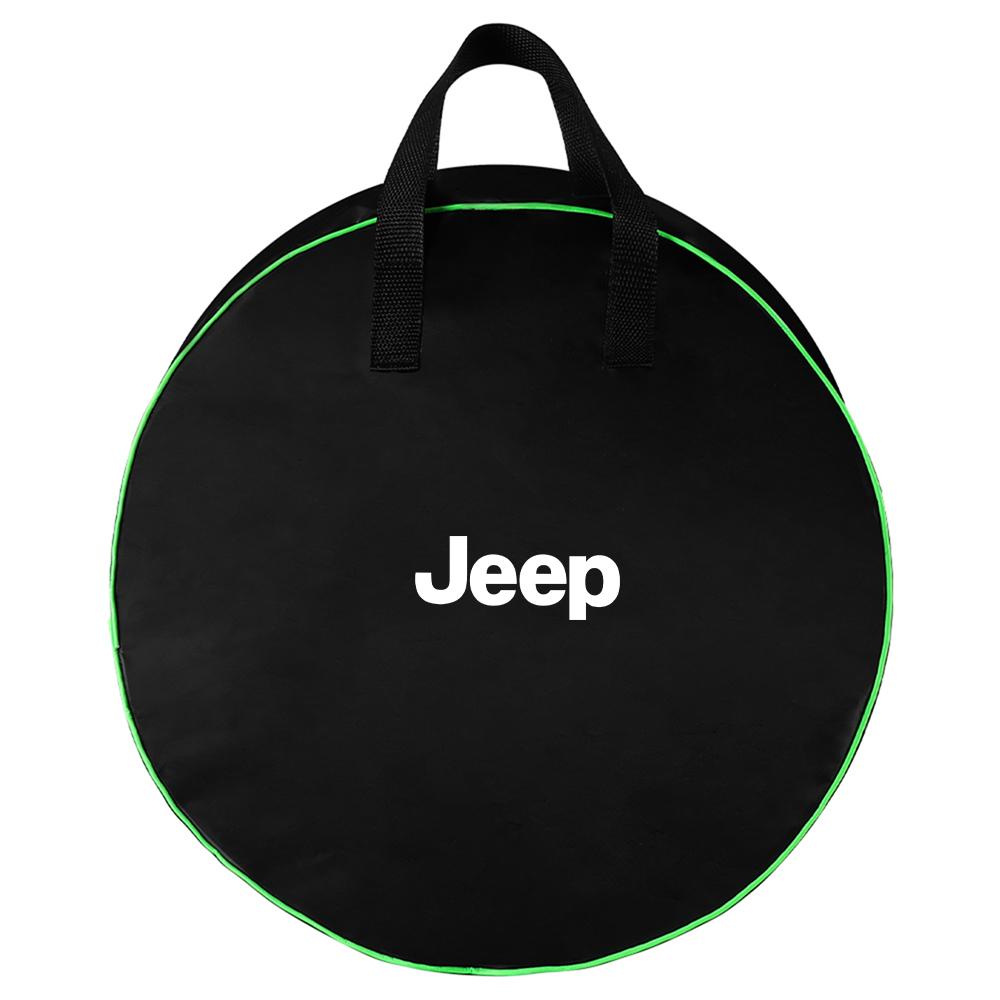 Car Charging Cable Storage Box Charger Cables Carry Bag Trunk Organizer For Jeep Compass Renegade Grand Cherokee Wrangler JK Rub