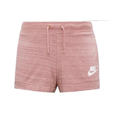 Sportswear Av15 Knit Solid Logo Drawstring Textured Sports Shorts Women Shorts Pink 885388-685