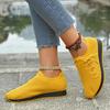 Damen Freizeitschuhe Mode Atmungsaktive Mesh-Flats zum Gehen Weiße Sneaker Damen Tenis Schuh