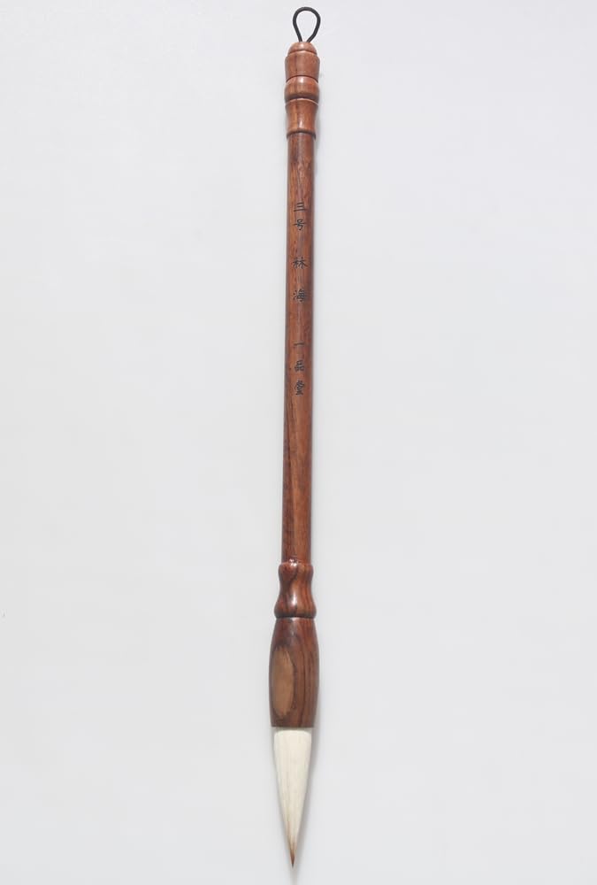 Ippondo Calligraphy Brush, Size 3, Thick Brush, for Japanese Calligraphy Paper, Regular and Cursive Script [Hayashi Kai]