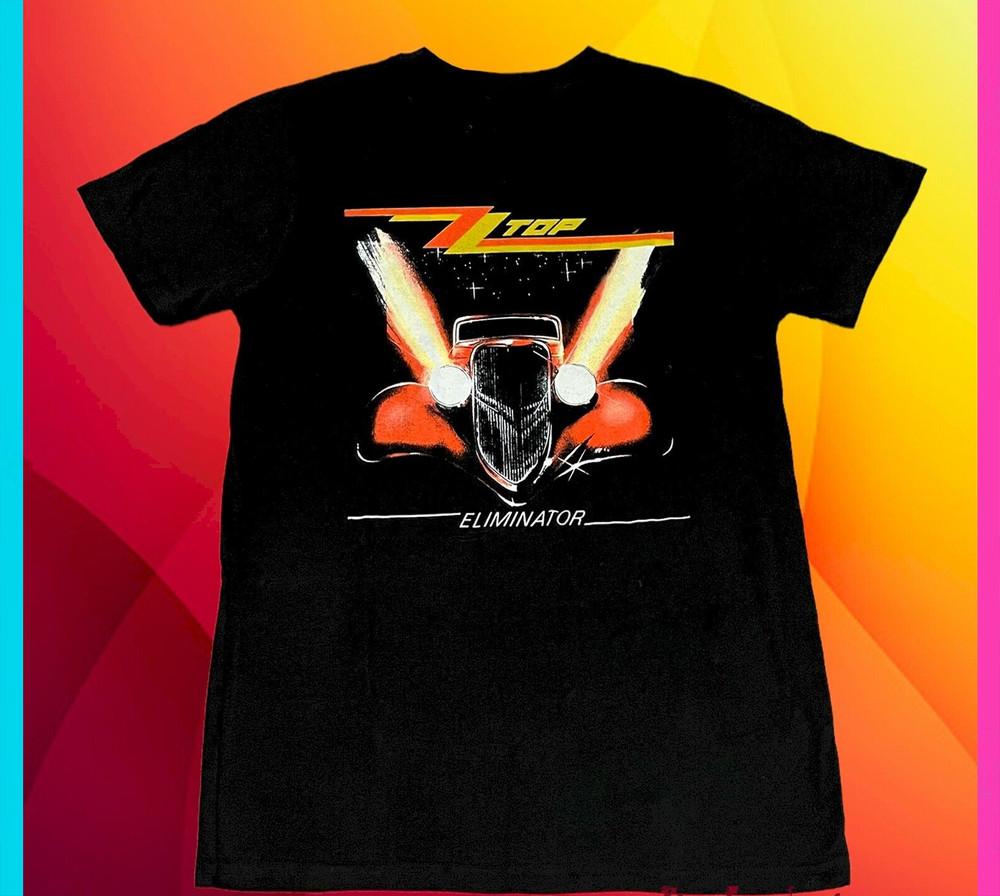 

New ZZ Top Eliminator 1983 Tour Concert Rock Mens Vintage Classic CG140 Unisex T-Shirt M