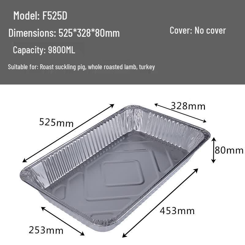 Oeny Heatable Aluminum Foil Food Containers