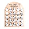 Acts of Kindness Advent Calendar 2025 Wooden 25-Day Countdown Calendar Sharing Kindness Christmas Decoration for Kids Adults
