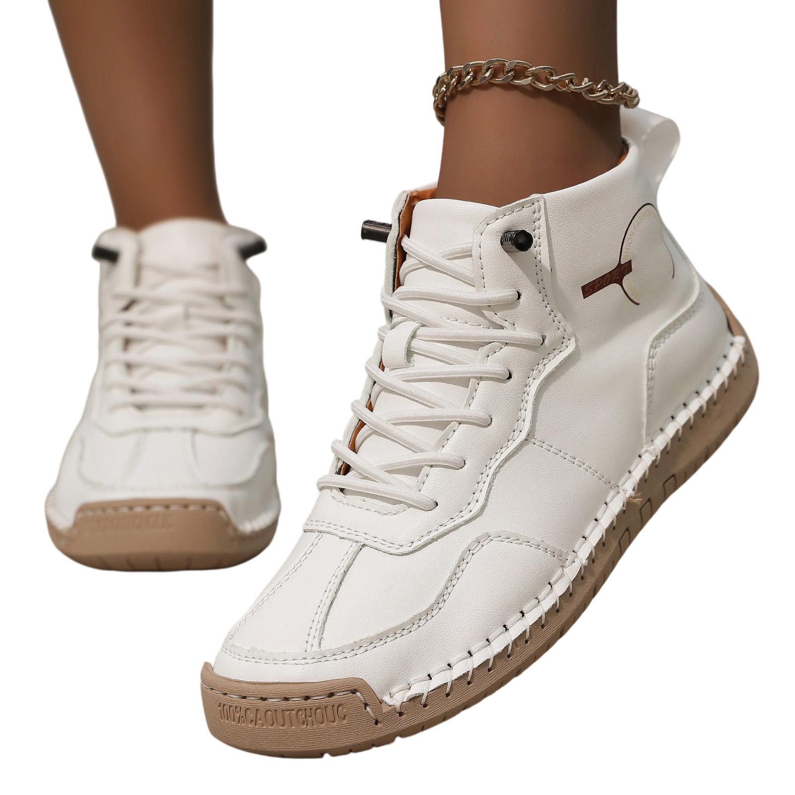 

Women s Summer Trainers Comfortable Barefoot Shoes Leather Shoes Breathable Running Shoes Supportive Leisure Shoes Lightweight Sports Shoes 43 білий