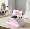 Faerie Gel Nail 72 Gentle Red LED UV LED Smartphone Stand Low Heat Compatible with All Motion Nail Resin Curing Japanese Instruction Manual Warranty
