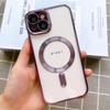 Apple 14 magnetic mobile phone case iphone14pro all-inclusive with its own lens film 13ProMax matte protective case