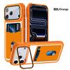 Luxury Transparent Slot Card Holder Skin Feel Phone Case For iPhone 17 Pro Max 16 Plus 15 14 13 12 Shockproof Slim Fit Cover