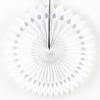 5pcs 25cm Tissue Paper Cut-out Paper Fans Pinwheels Hanging Flower Paper Crafts for Showers