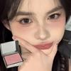 Peninsula Iron Box Blush 4 Colors Drunken Rose Cheek Blusher Powder Matte Apricot Rouge Contour Palette Natural Face Makeup