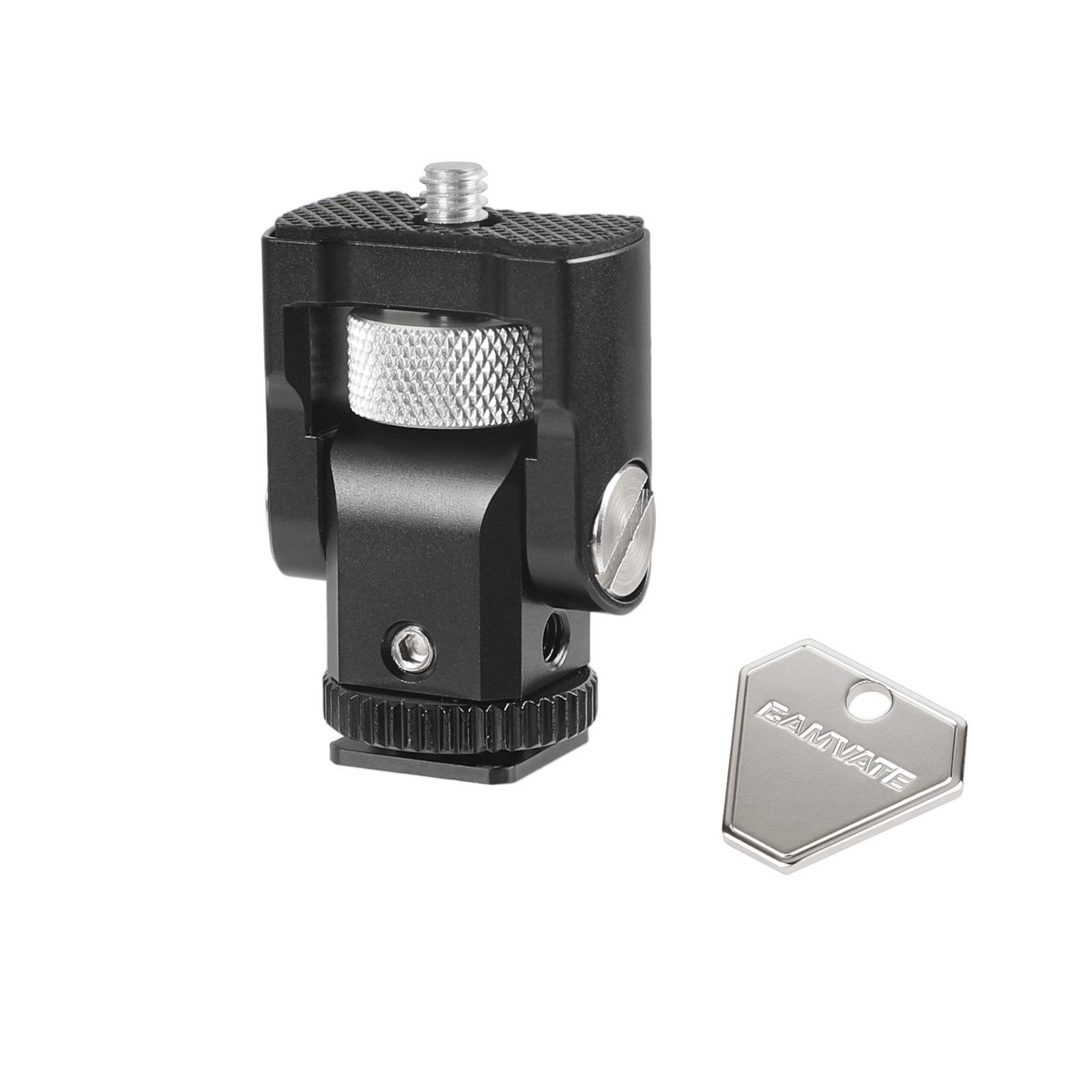 

HDRIG Cold Shoe Ball Head Mount for DSLR Cameras - Photography Accessories чёрный