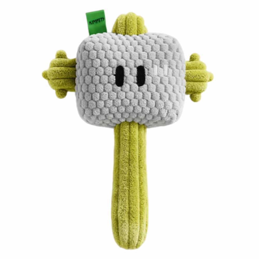 Bite-resistant Plush Hammer Dog Toy Wear-resistant Pet Shake Sound Toy  Indoor Outdoor Use