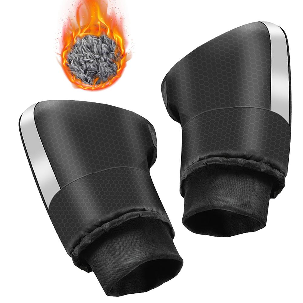 

Motorcycle Handlebar Muffs Motorbike Handle Grip Gloves Motorbike Handle Grip Gloves Winter Thermal Gloves With Reflective