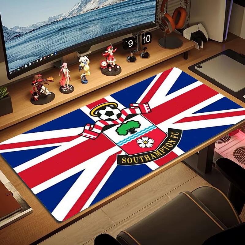 Southampton fc Color Mouse Pad Large Gaming Table Cushion Non-slip Laptop Tablet Big Mousepad XXL Mat Mini PC Playmat With Lock edge