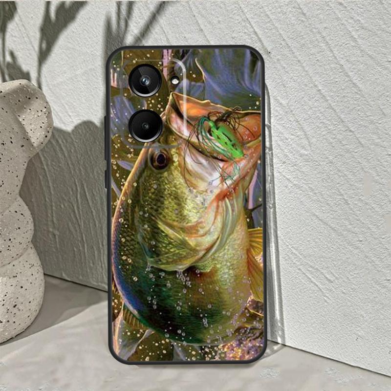 Fishing Lake Sunset For Realme 10 11 12 13 14 Pro Plus C55 C71 C75 C67 C63 C51 C61 C53 C35 C65 GT6 GT7 Pro Case