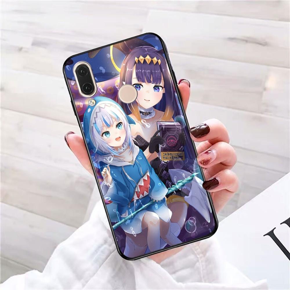 Gawr Gura Phone Case For Redmi 5 6 7 8 9 10 plus pro 6 7 8 9 A GO K20 K30 K40 pro plus F3 Fundas