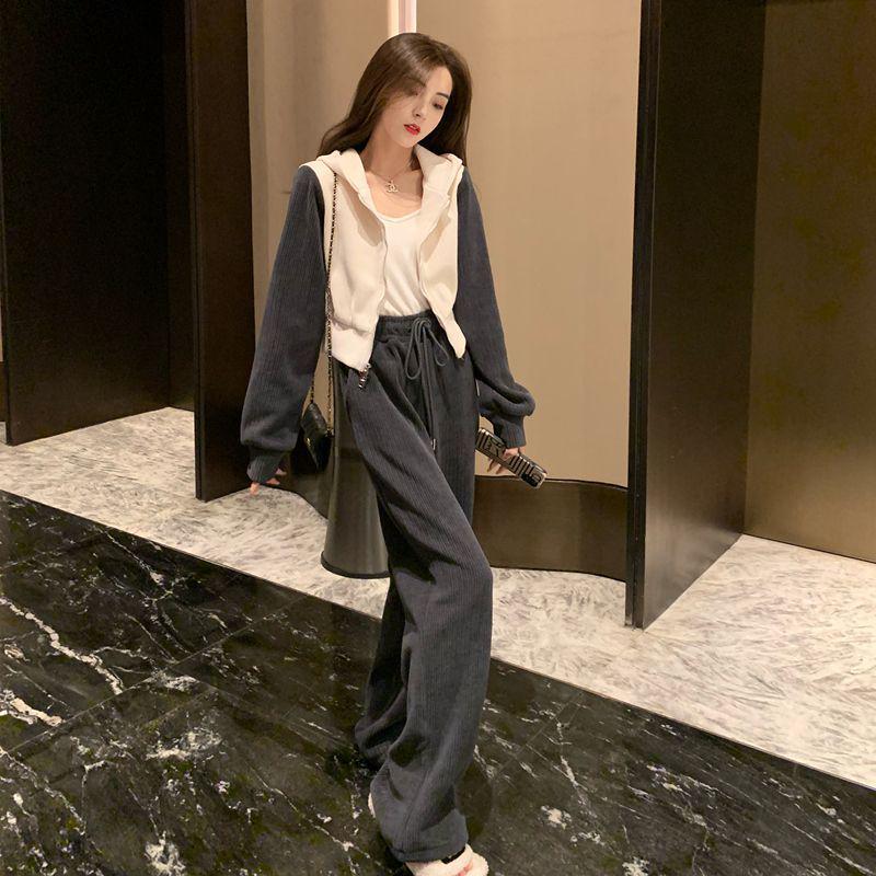 2024 Petite Women's Slimming Two-Piece Autumn/Winter Set