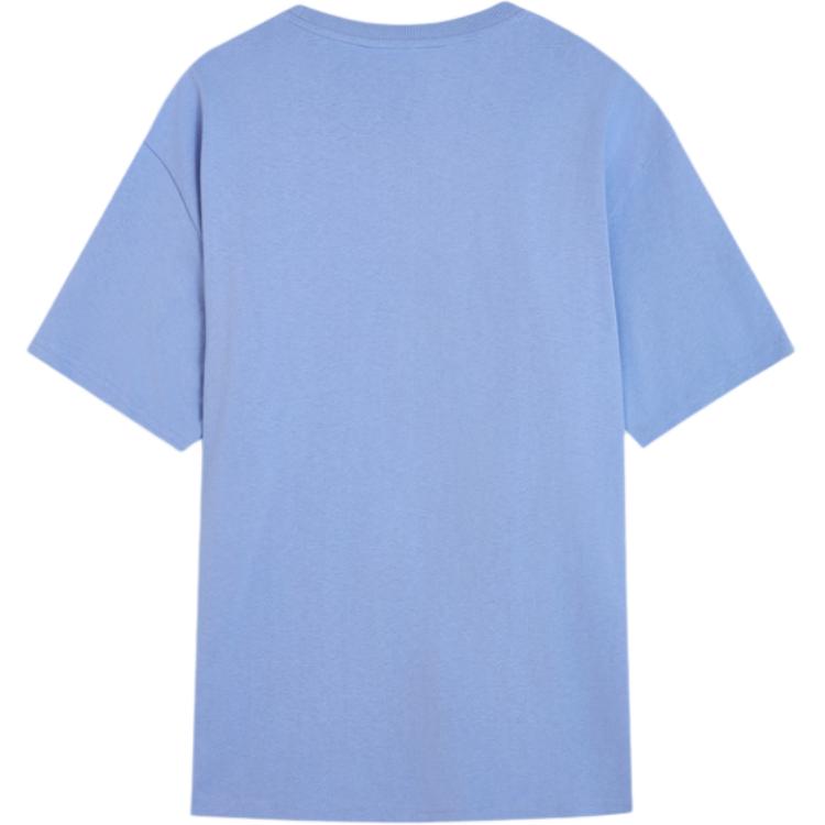 Puma Classics Select Haus Round Neck Casual Simple Short Sleeve T-Shirt Unisex Tops Lavender-Purple 631558-47