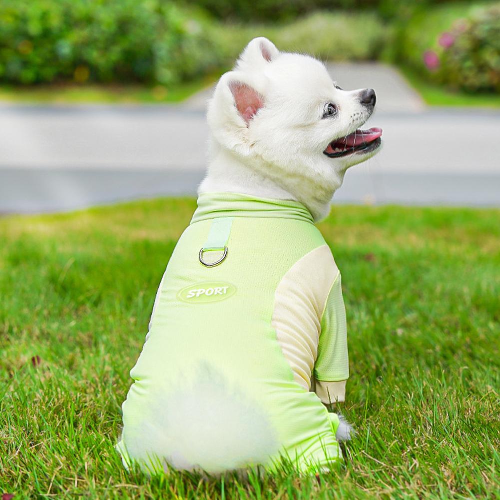 XL-7XL Golden Retriever French Bulldog Clothes Summer Breathable Soft Pet Clothes For Medium and Large Dogs
