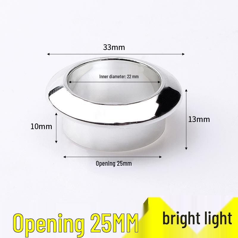 ABS Plastic Round Desktop Cable Grommet Cover, Wire Management Ring