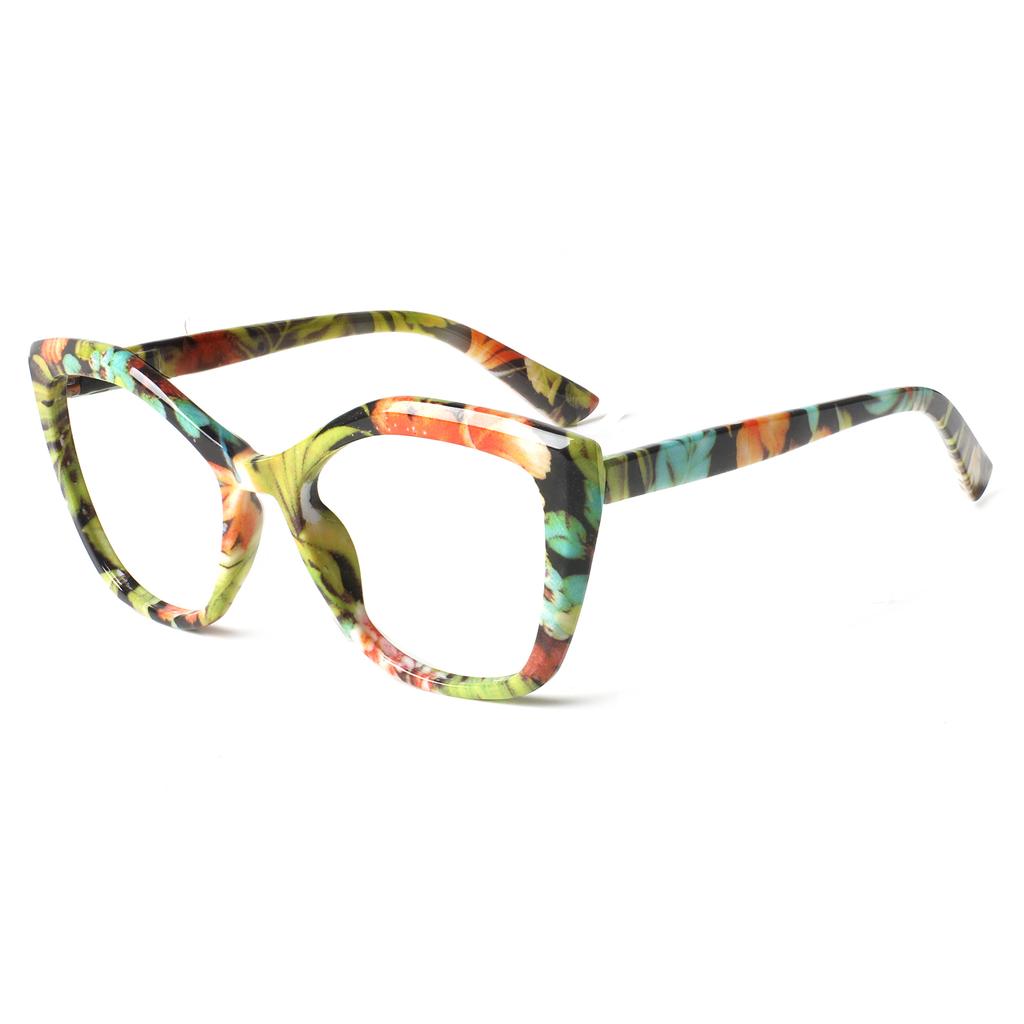 Turezing Reading Glasses High Quality Spring Hinge Readers with Stylish Pattern Print for Prescription Eyewear
