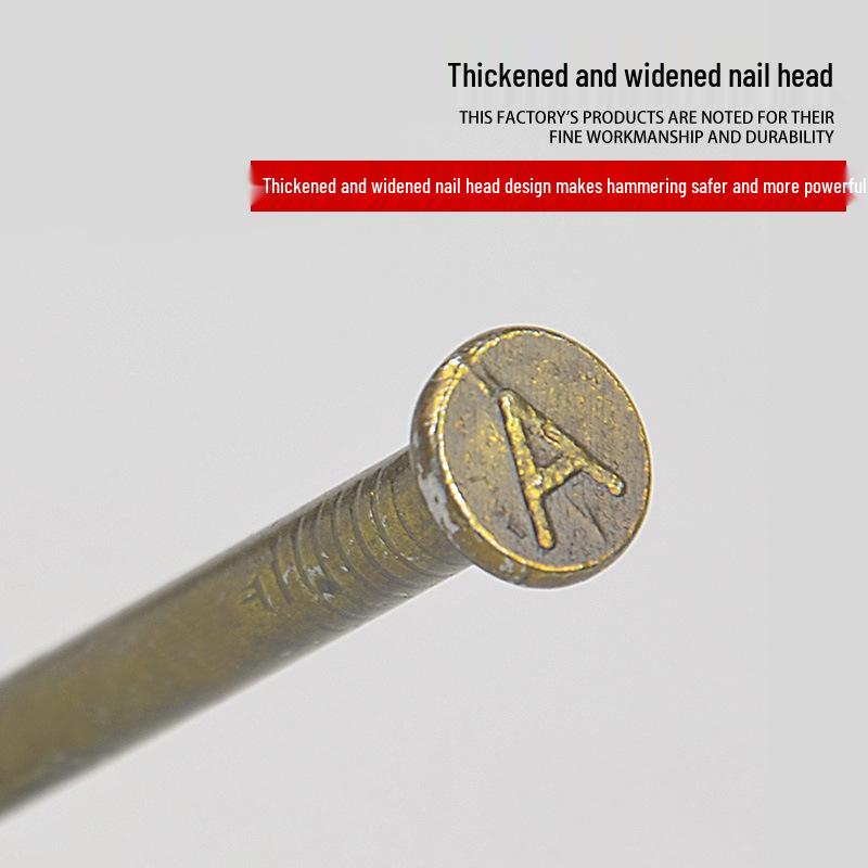 High Hardness Cement & Steel Nails: Durable Wall & Woodworking Nails, Round Nails & Decorative Hooks for Concrete and More