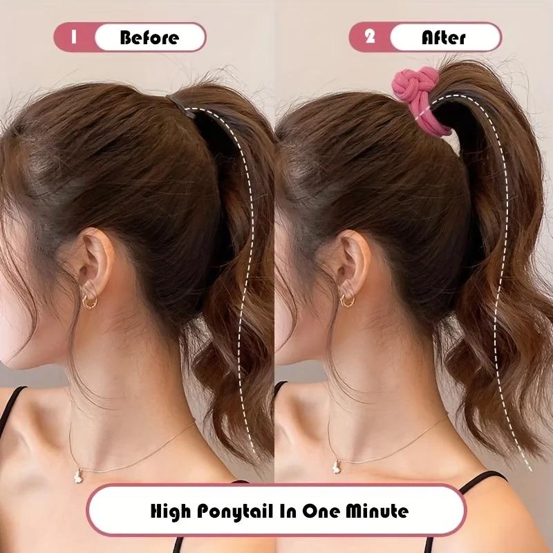 10pcs/Pack High Elastic Candy Color Hair Ties,Ponytail Holder,Hair Accessories for Women,Hair Elastic,Hair Rope Ponytail Holders