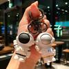 Creative Cartoon Resin Astronaut Keychain Astronaut Car Key Chain Bag Toy Pendant Gift