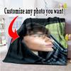 Customize Photos Customize Your Photo Blanket Lightweight Personalized Blanket Durable Comfort Throw For Bed Couch Home Decor Livingroom
