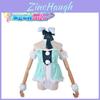 Disfraz de Cosplay Sedoso de Chica Conejo Blanco Hatsune Miku Para Actuación en Escenario de Anime