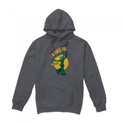 Gumby Unisex Adult IÂ´m Twisted Hoodie
