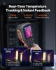 Thermal Camera, 320 X 240 TISR Super Resolution, Thermal Imaging Camera with 2MP Visual Camera, 256 X 192 IR Resolution, 25 HZ Refresh Rate, -4°F To