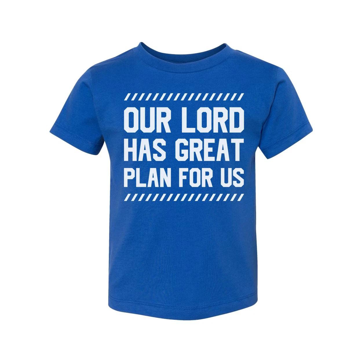 

Christian Unisex T Shirt With Our Lord Has Great Plan For Us Inspirational Bible L