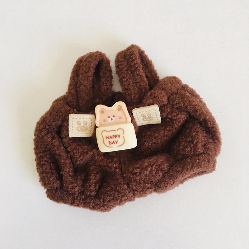 בגדי בובת קטיפה ויניל חמודה 17 ס"מ קופסה עיוורת - תליון LaBuBu שמלת אביזרים