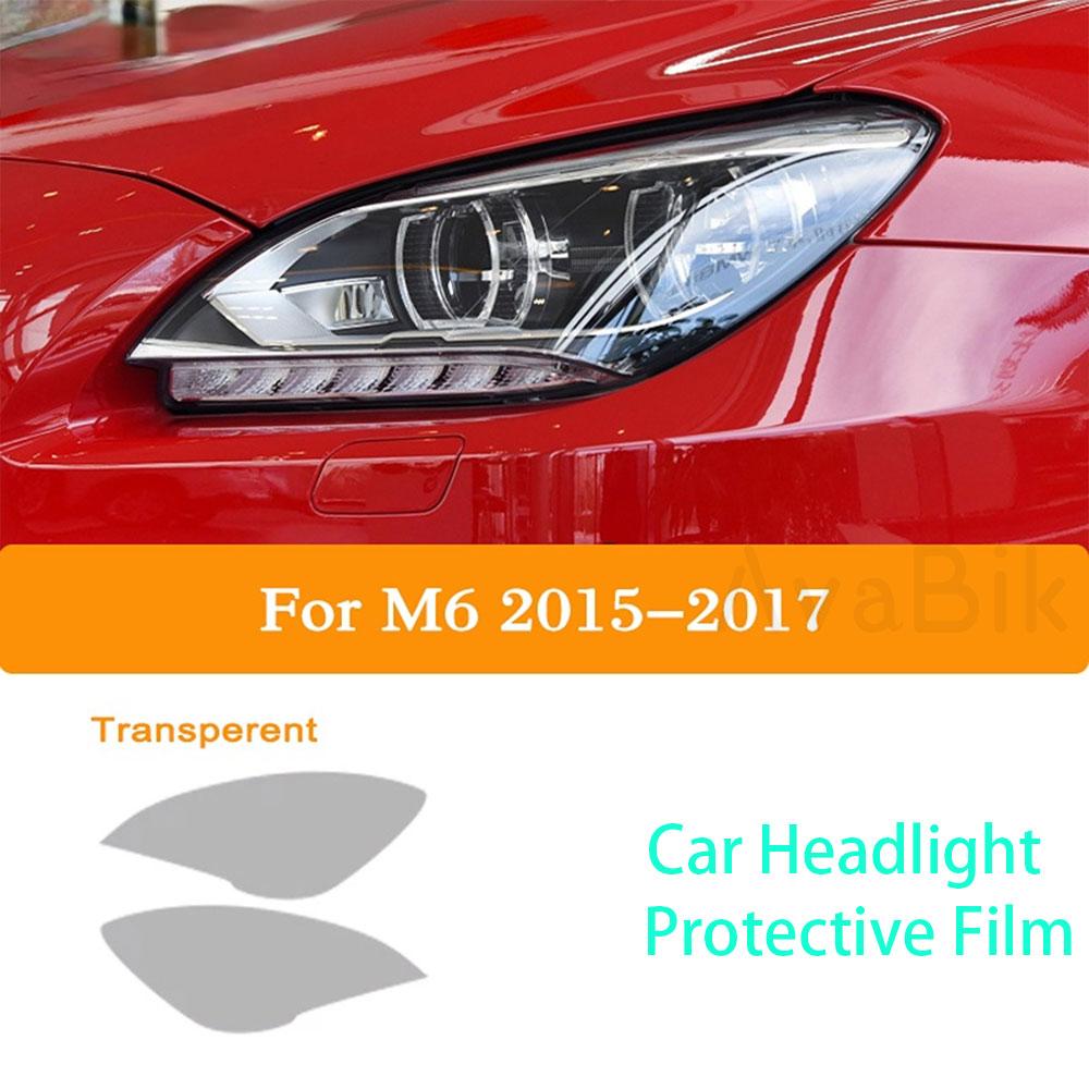 PPF for BMW 6 Series F06 F12 F13 M6 GT G32 Car Headlight Tint Black Protective Film Vinyl Transparent TPU Sticker Accessories