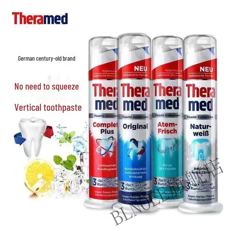 

Німецька імпортна стояча зубна паста Theramed