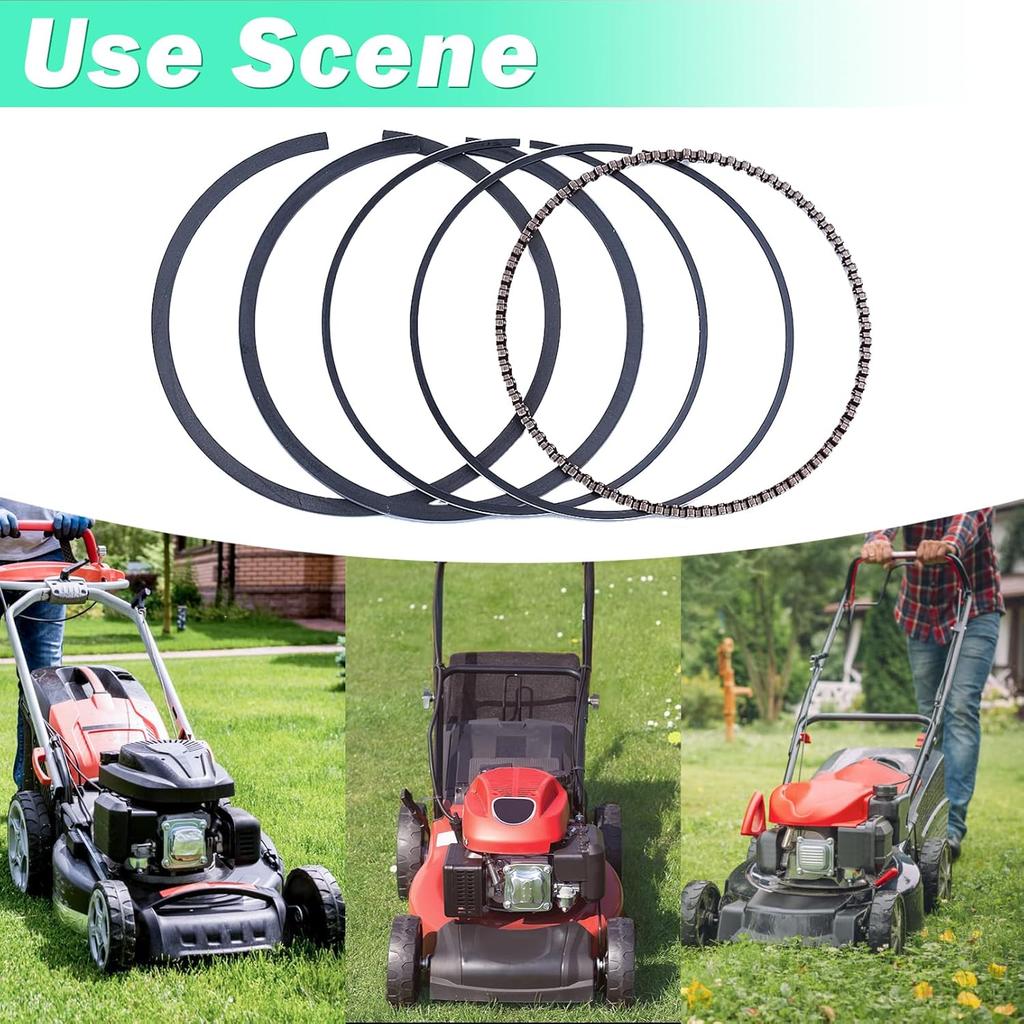 Adefol 88mm Piston Ring Set for Honda GX390 GXV390 STD Motor Gas Engine Replacement Parts for 13010-ZF6-003 13010-ZF6-005 H5013 3013 4013 2113 13hp