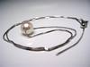 Isowa Pearl Pearl Specialty Akoya Pearl White Pierced Pearl (Ise-Shima Store) Pendant, 8.5-9mm, Pink, Silver,