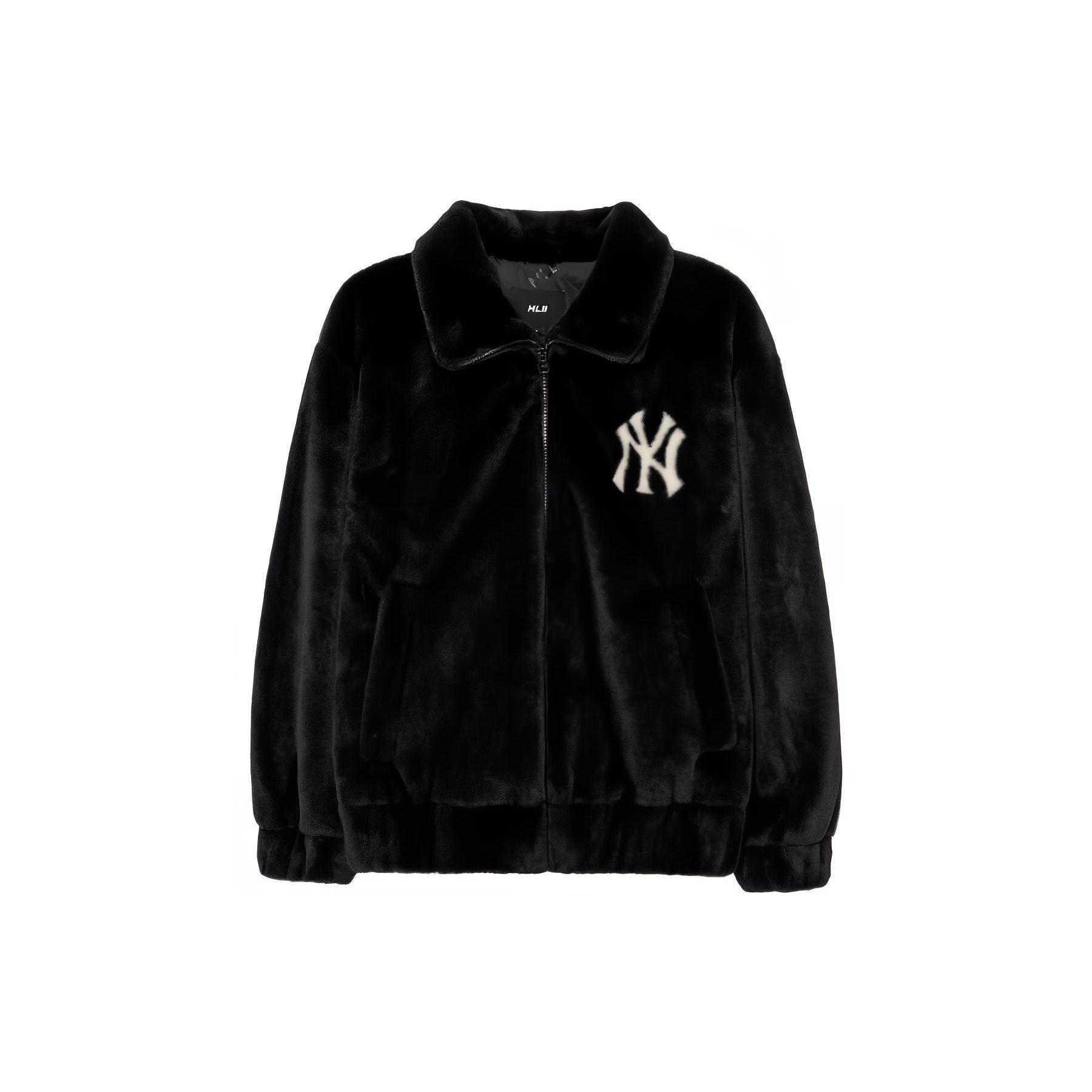 

New MLB Jackets Unisex Black 3AFDV0236-50BKS S