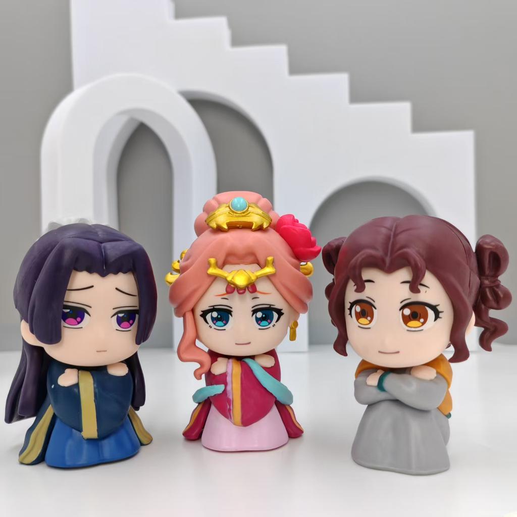 Latest The Apothecary Diaries Maomao Jinshi Figure Anime Periphery Cute And Charming Sitting Playthings Desktop Car Ornaments Model Gifts rando